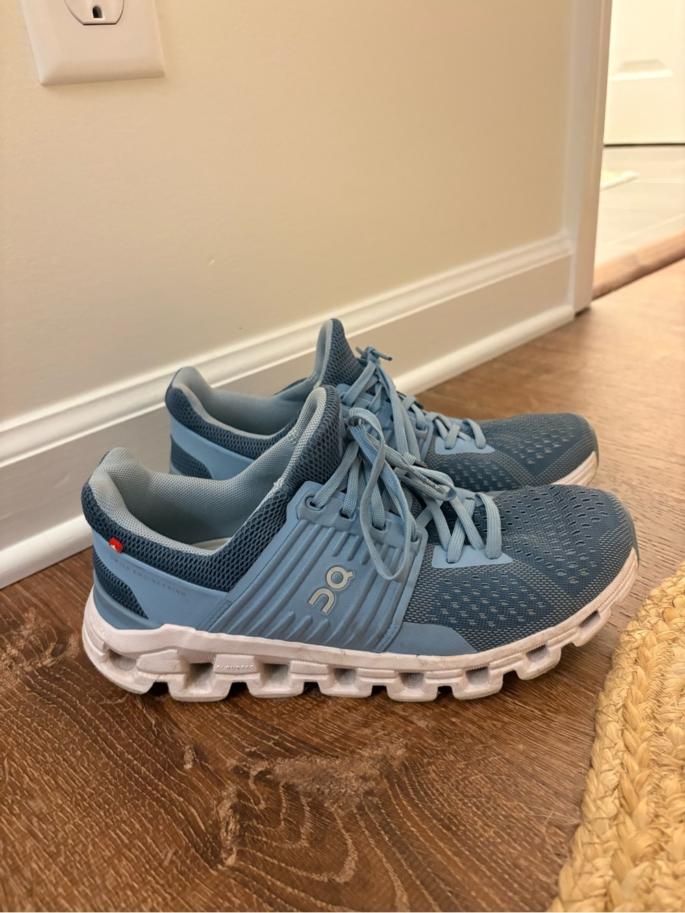 On Running Light Blue Cloudrunner Sneakers